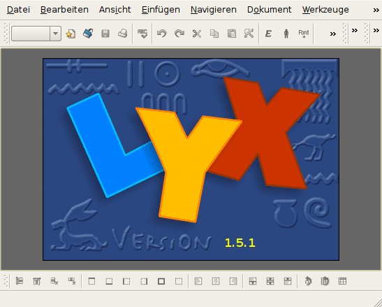 LyX Screenshot